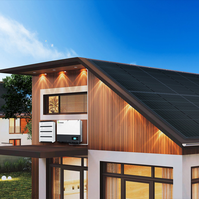 Système énergétique de toit monté à l'énergie solaire hors réseau 6KW