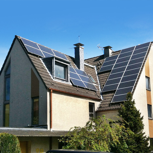 Système monté sur toit solaire hors réseau 10KW