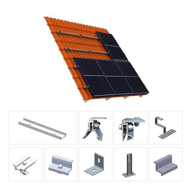 Pièces de système solaire pour l'utilisation et l'installation d'énergie verte